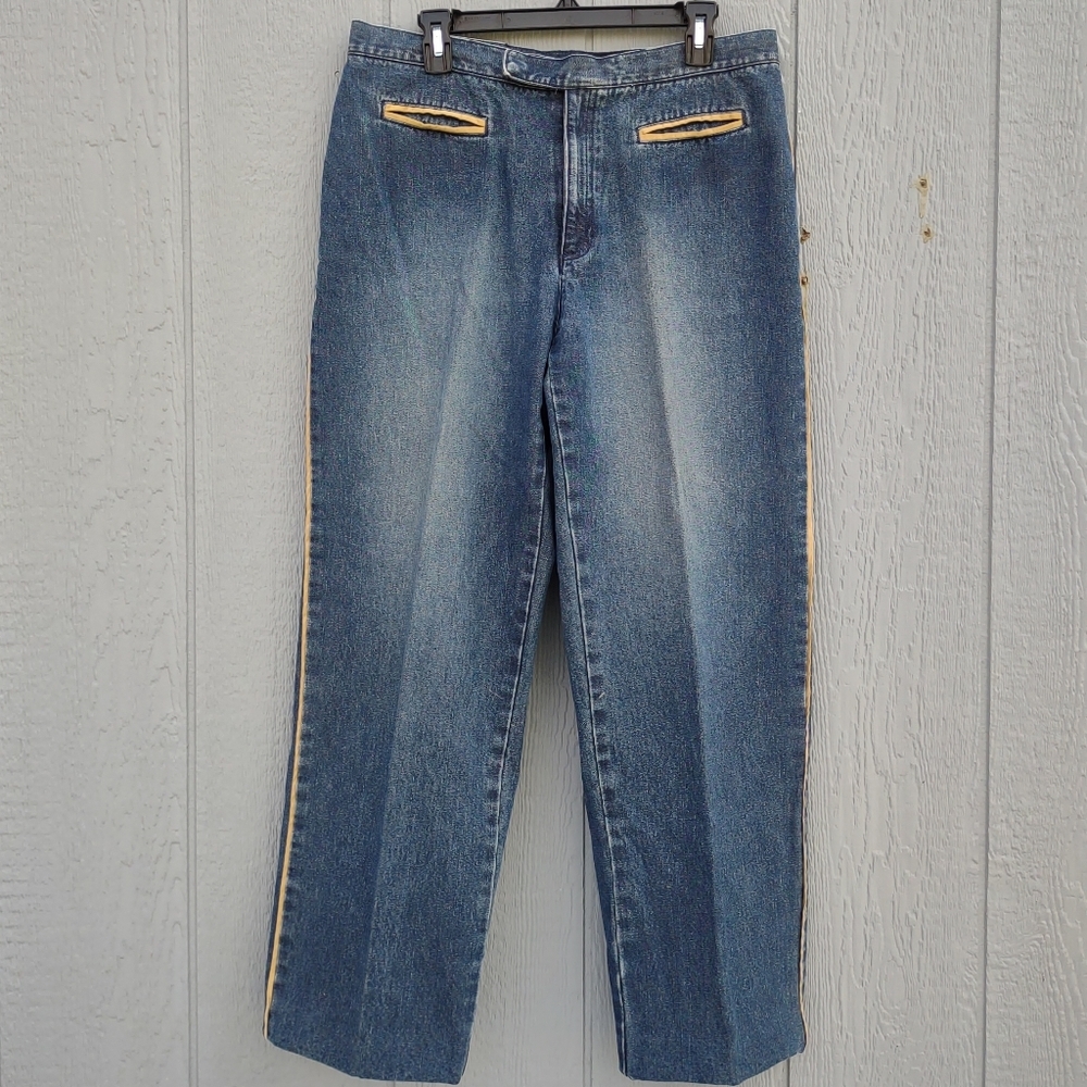Vintage‎ Liz Claiborne Relaxed Fit Jeans Size 14 Altered